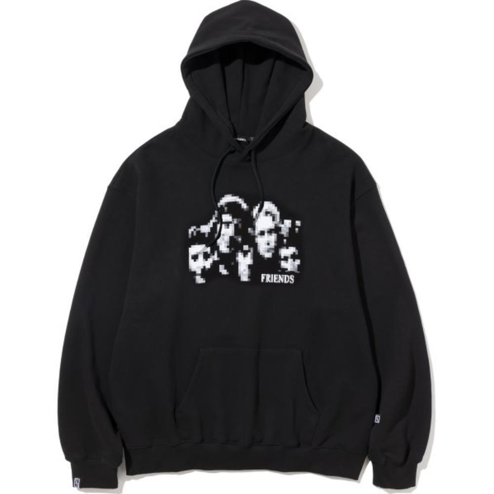 パーカー・フーディ NOT4NERD Five Men Pullover Hood Black HD045BK