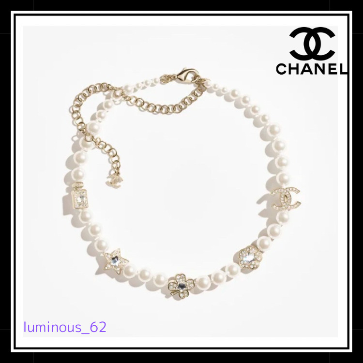 *CHANEL* シャネル パ―ルネックレス