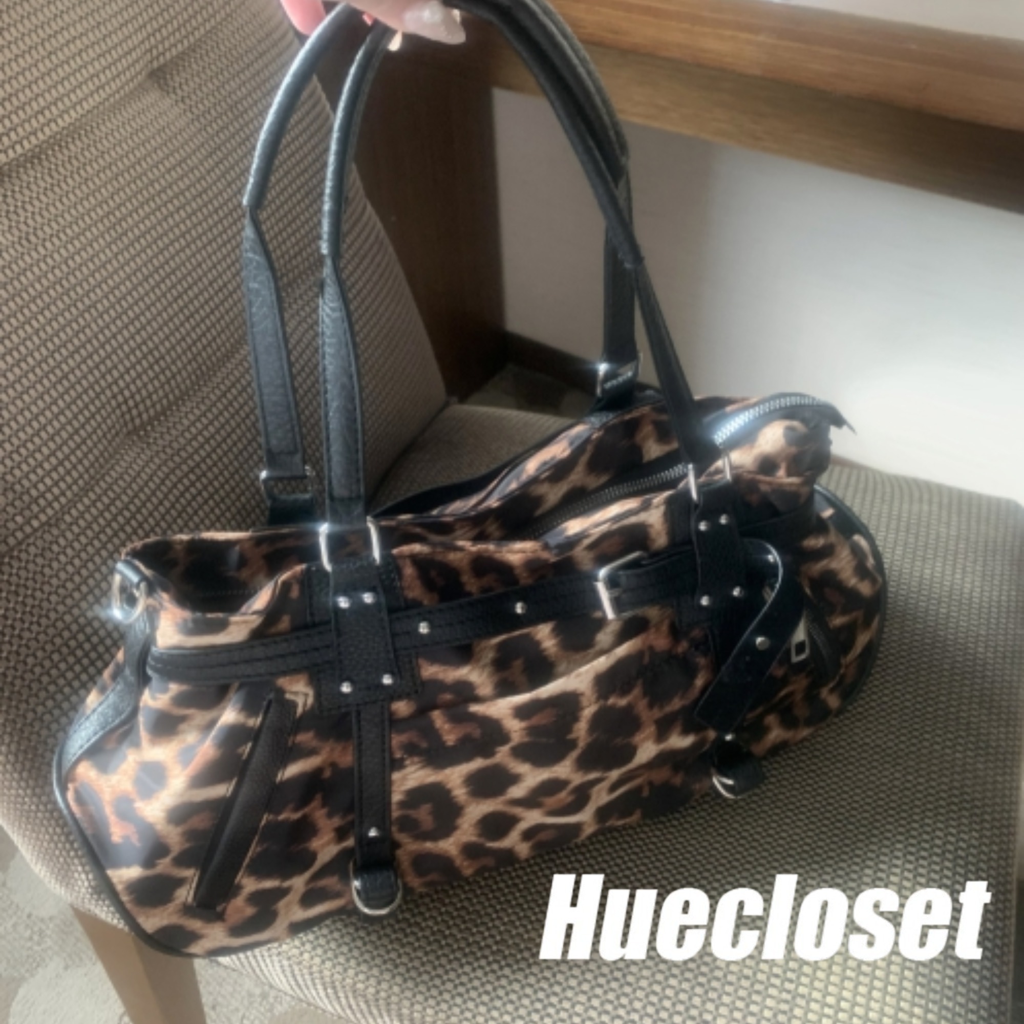 ショルダーバッグ・ポシェット HUECLOSET Shinjuku y2k Leopard Big Bag