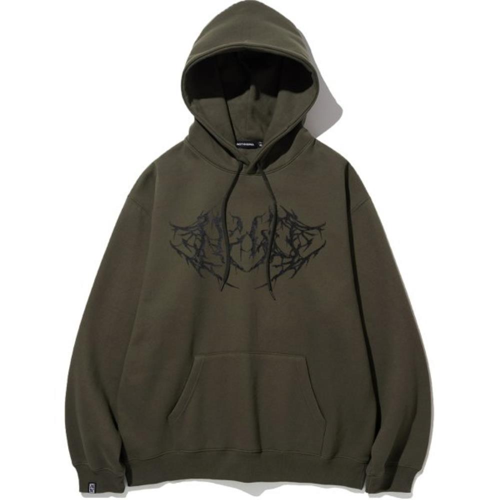 パーカー・フーディ NOT4NERD Root Logo Pullover Hood Khaki HD074KH