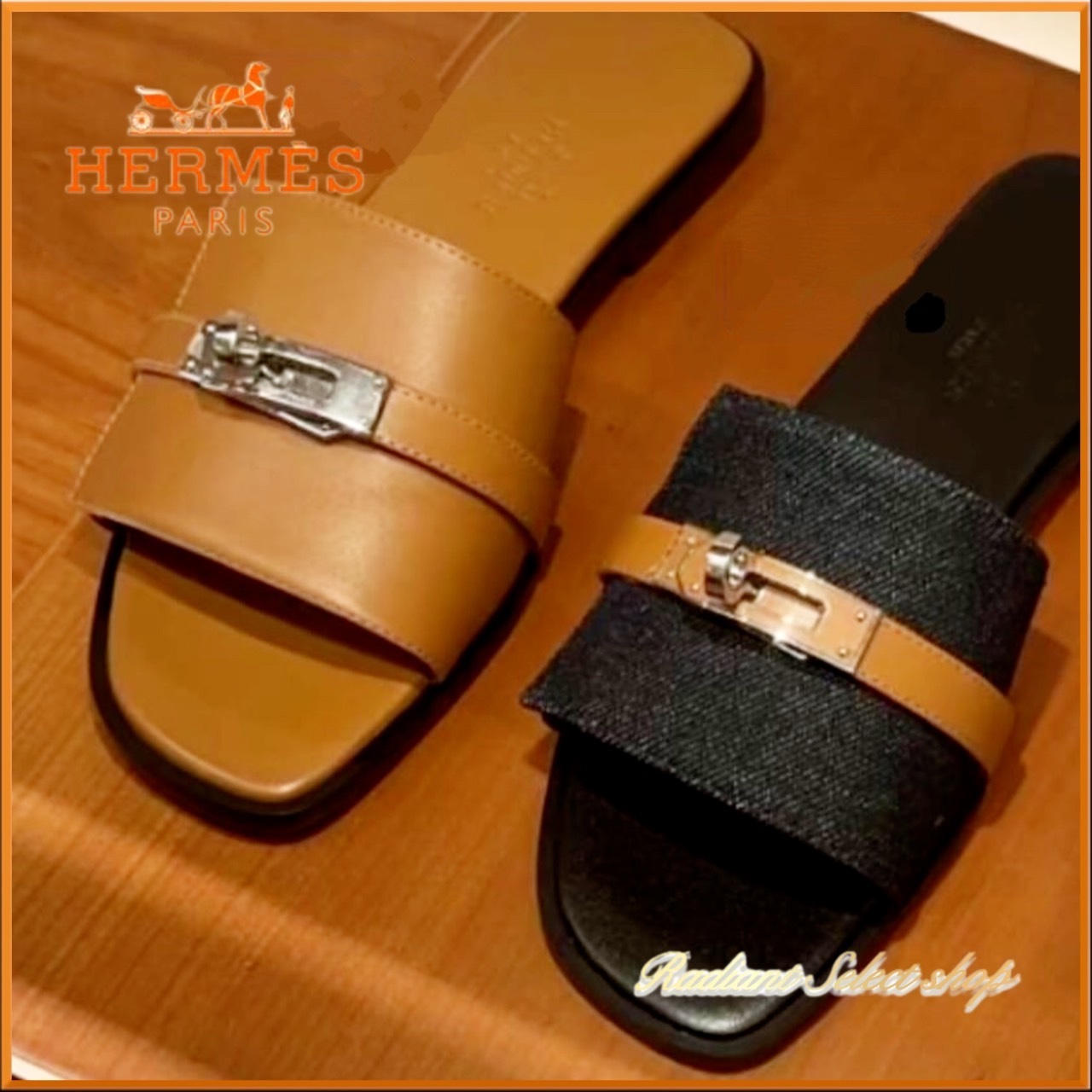 【足元から上品に★】HERMES ジジ 50 サンダル