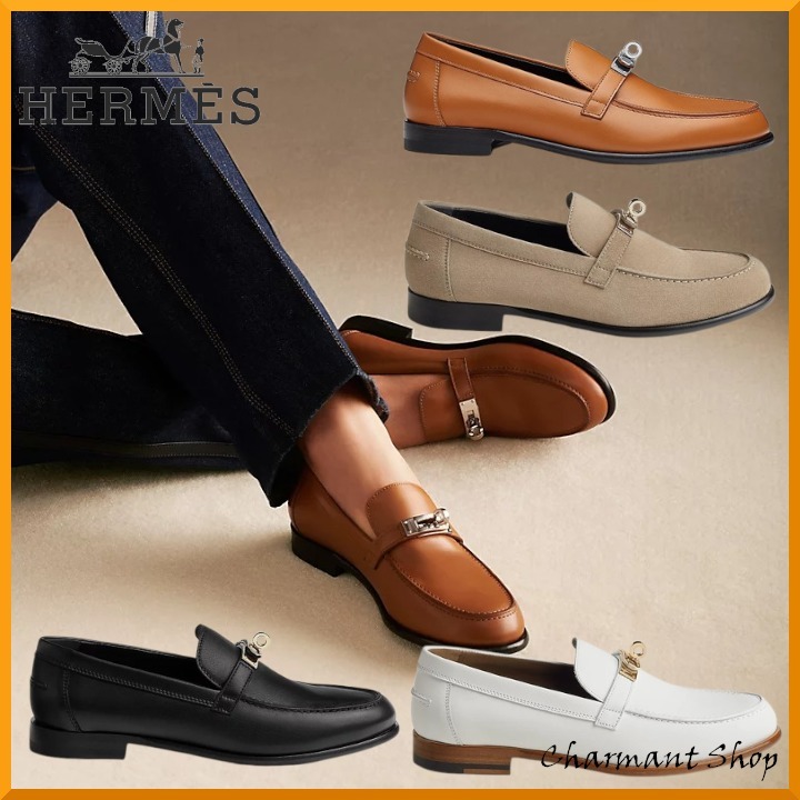 【HERMES】☆フォーマルかつ可愛くまとまる☆ モカシン Destin