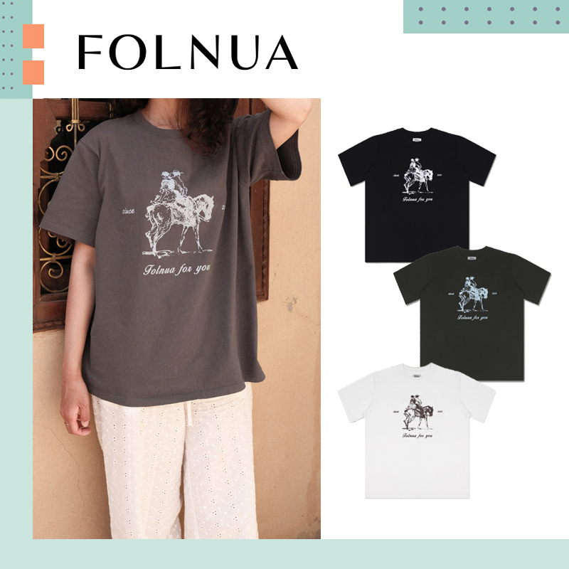 FOLNUA ♥ Montar Overfit T-shirt /追跡付