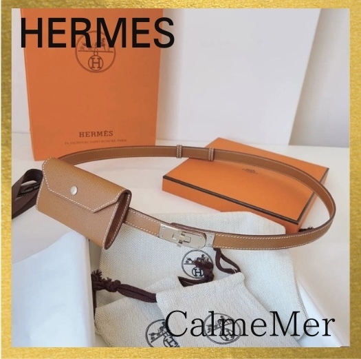 【HERMES】取り外し可能！ ☆ ベルトケリーポケット18 ☆