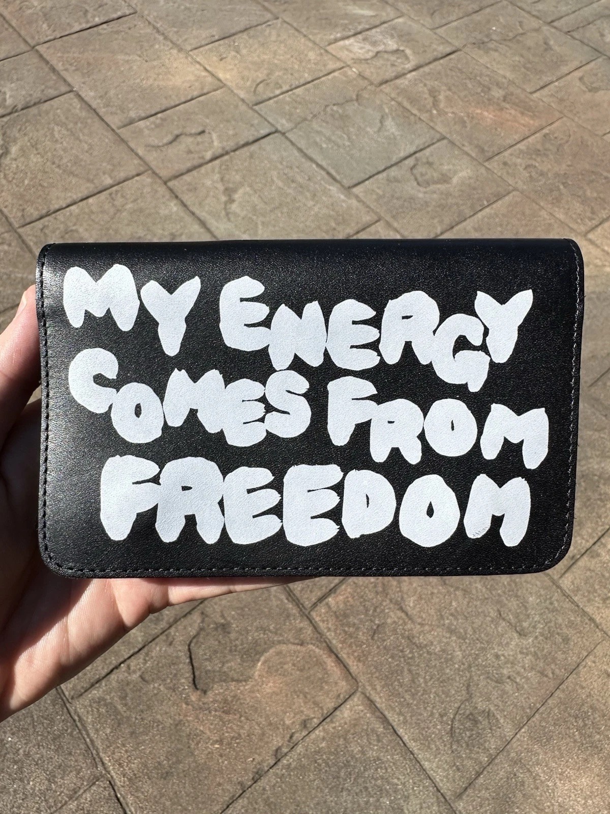 COMME des GARCONS FREEDOM アートペイント風 財布