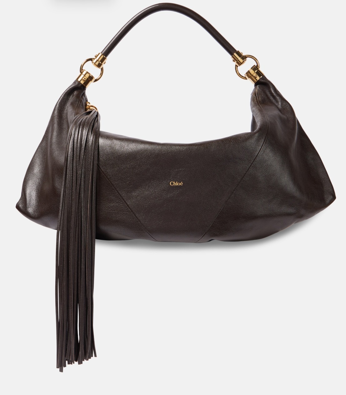 Chloe スカーフレザーショルダーバッグ