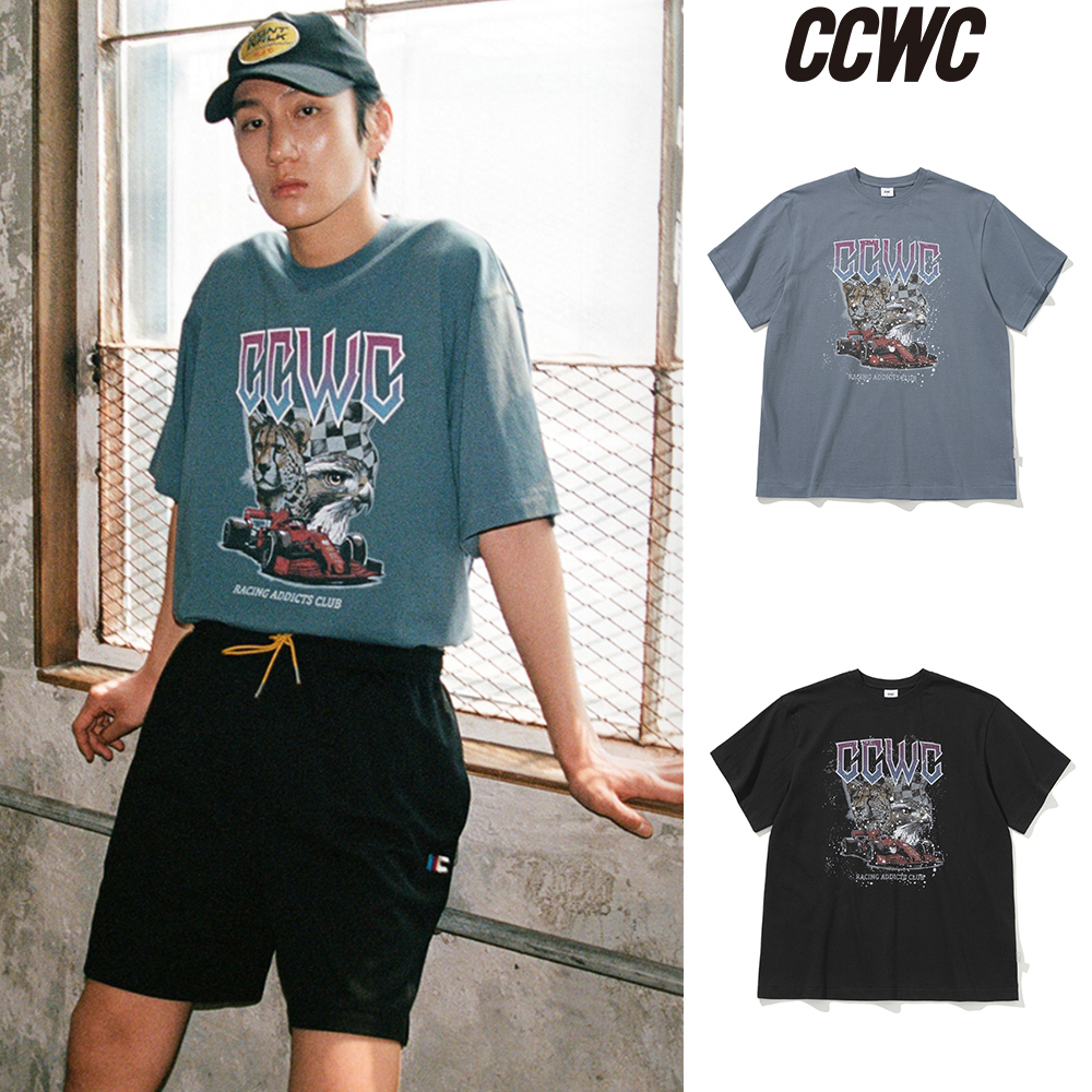 【Crazy Car Wash Crew】25SS★ RAC GRAPHIC TEE