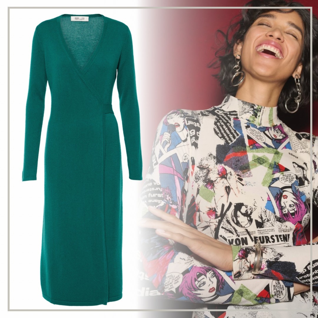 【完売必至】DIANE von FURSTENBERG Astrid ラップドレス