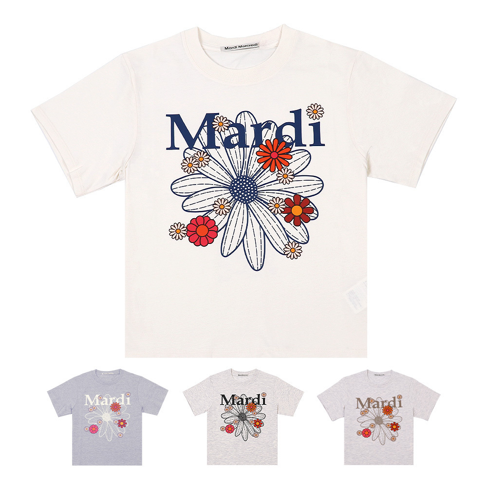【即発】MARDI MERCREDI Tシャツ SLIM FLOWERMARDI BLOSSOM 韓国