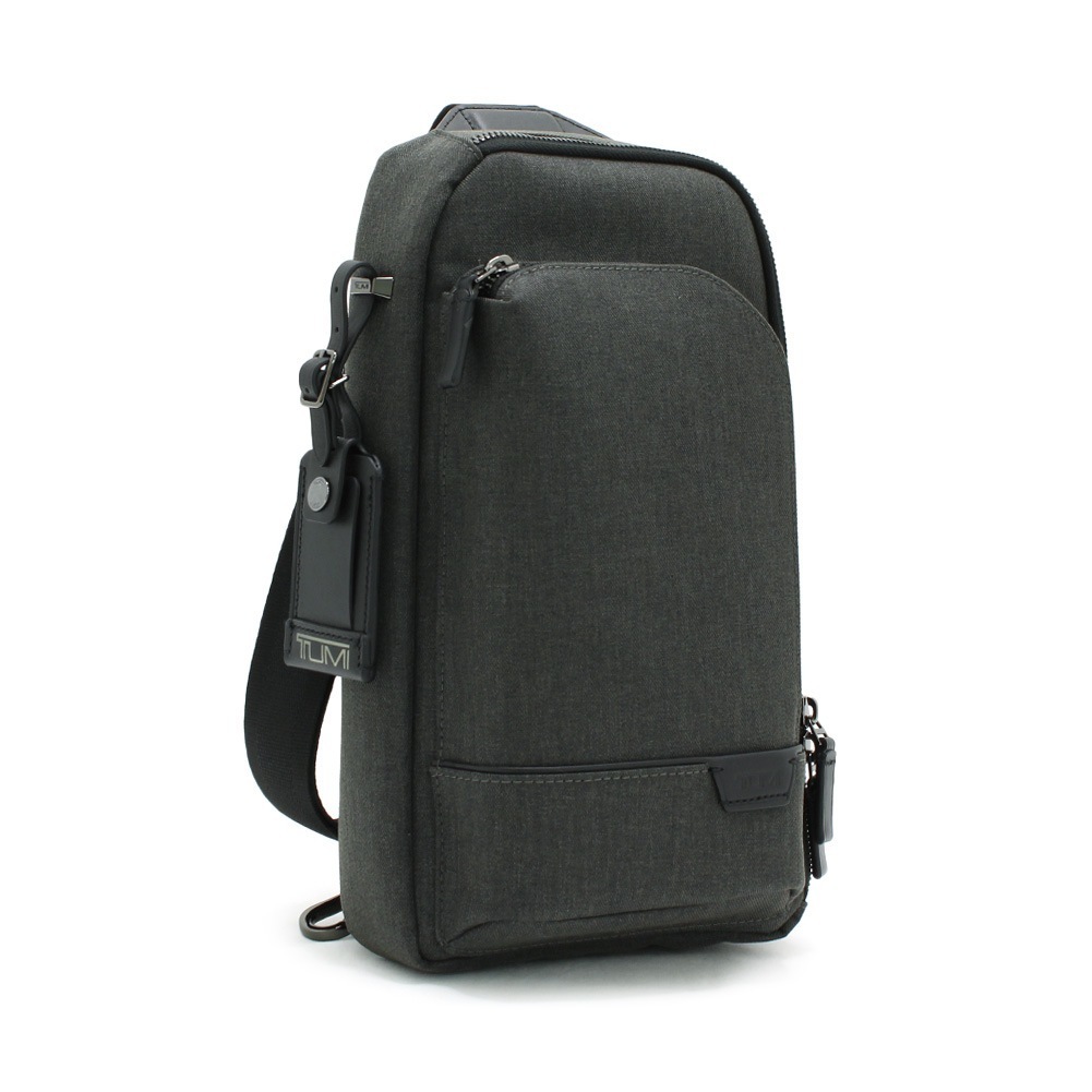 TUMI ショルダーバッグ 06602035GT HARRISON GREGORY チャコール
