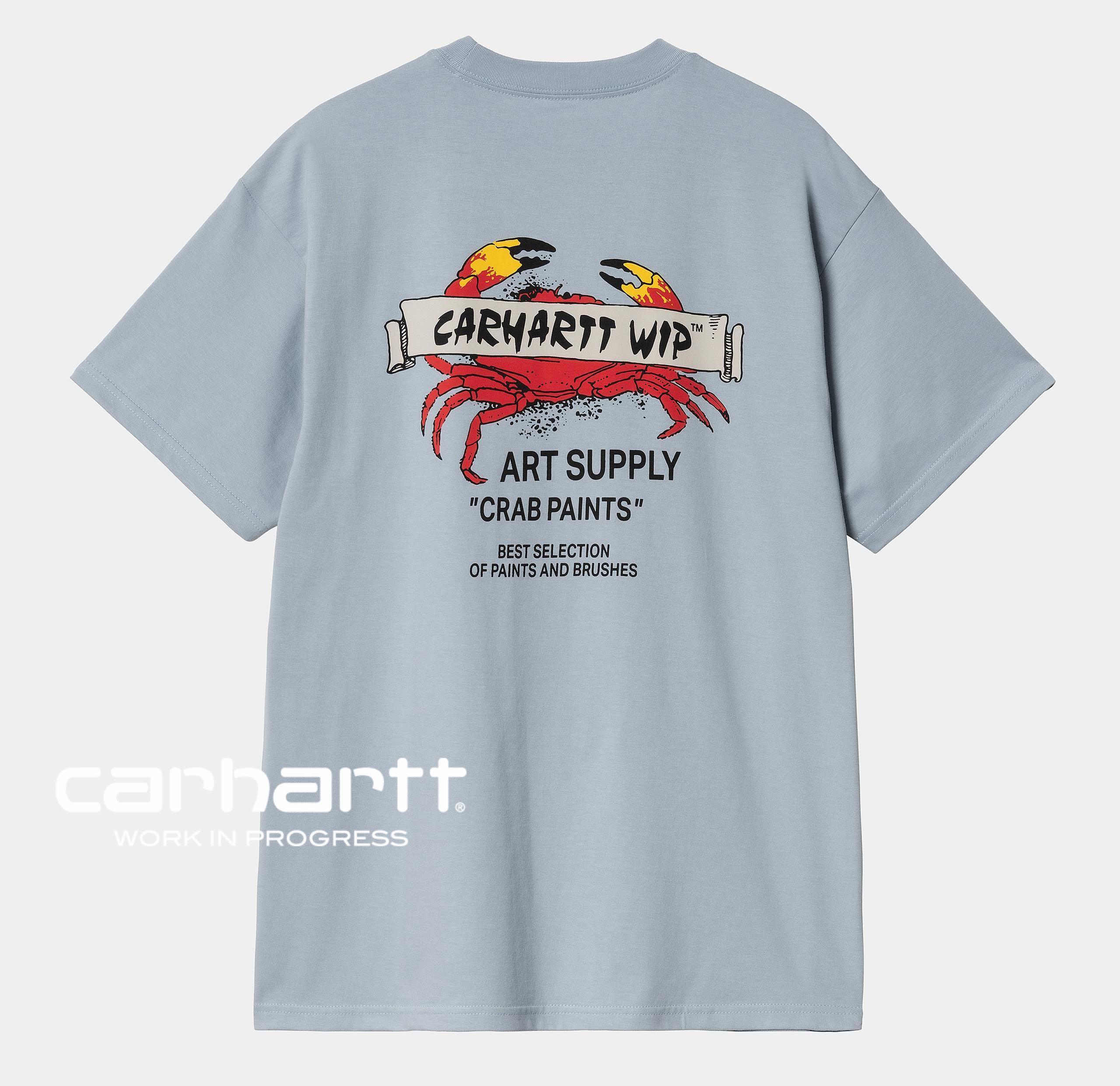 ★ドイツ発*carhartt WIP*新作*Crab Paint Tシャツ/FB★
