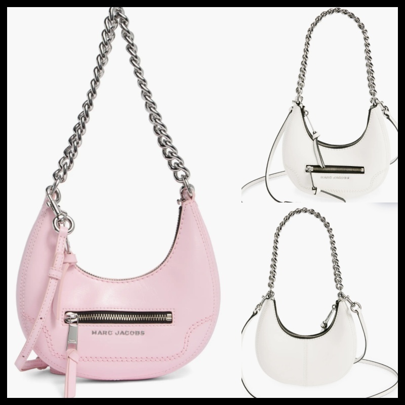 MARC JACOBSミニクレセント レザークロスボディバッグ