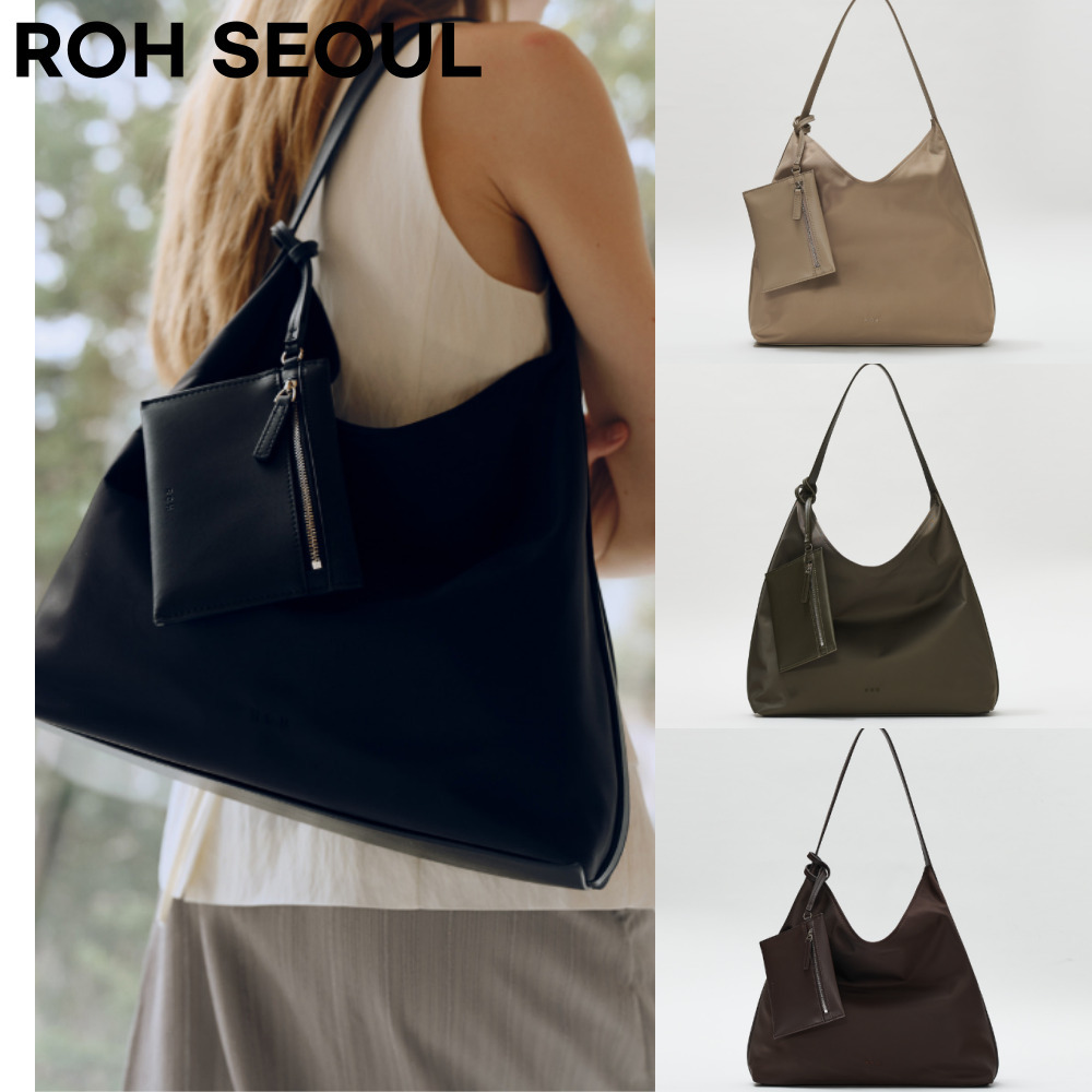 【ROH SEOUL】Pulpy hobo bag Nylon★4色★人気★