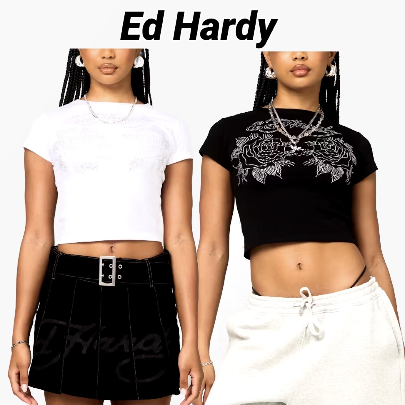 ◆Ed Hardy◆ローズ ベビー Tシャツ 送料込