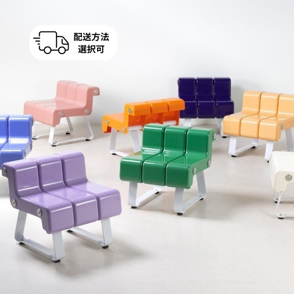 ＜韓国/abfurnitur＞DIY レトロ ベンチチェアー 1人用椅子/8色