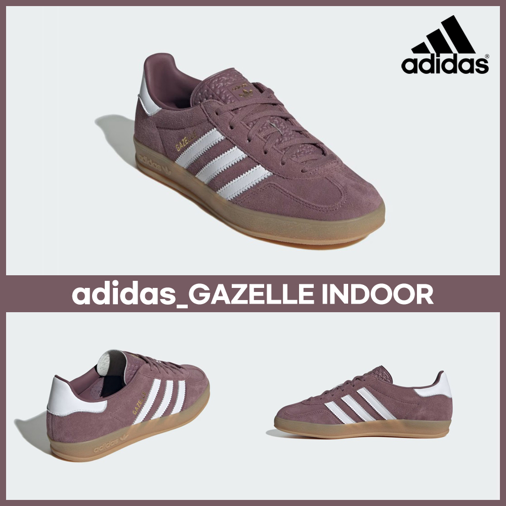 ★adidas★ガゼルインドアスニーカー Shadow Fig Cloud White
