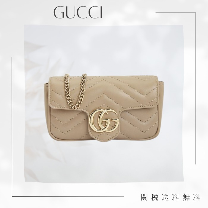 GUCCI グッチ GG MARMONT ショルダーバッグ ミニバッグ