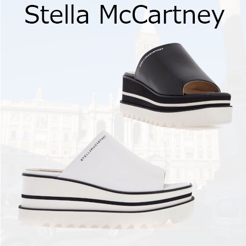 Stella McCartney ステラマッカートニー サンダル ロゴ 厚底