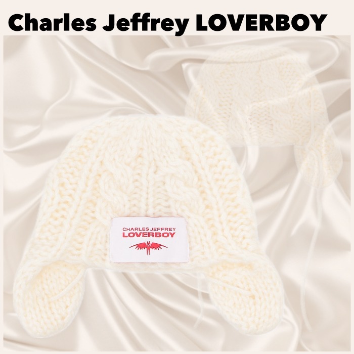Charles Jeffrey LOVERBOY ニット帽 ホワイト