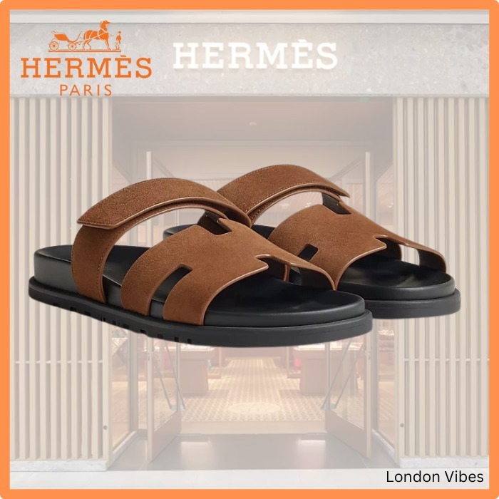 大人気！HERMES シプレ サンダル スエード メンズ