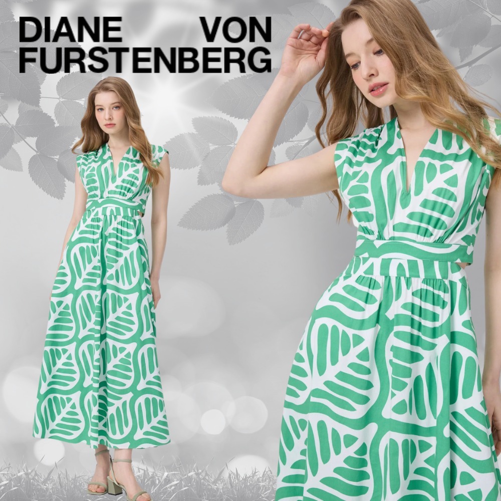 【関税込】DVF ★華やかさと上品さを兼ね備える★キトリードレス