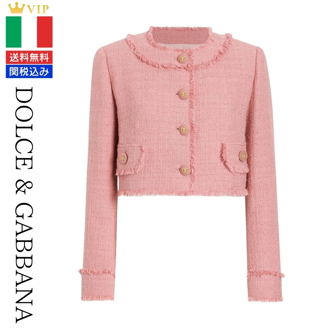 VIP【送料関税込】DOLCE&GABBANA TWEED JACKET