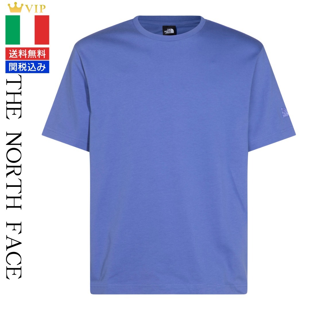 VIP【関税送料無料】希少 THE NORTH FACE BLUE COTTON T-SHIRT