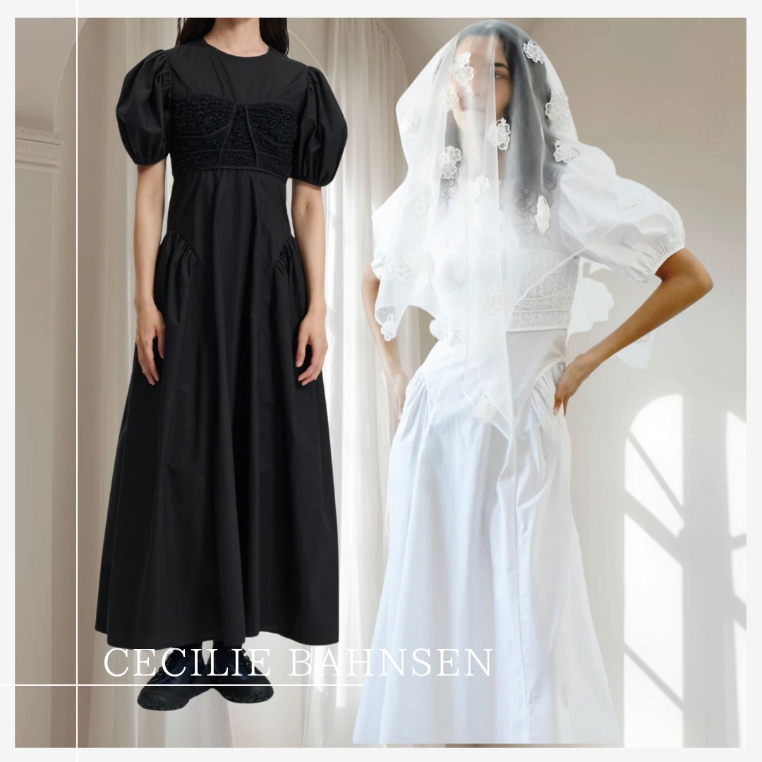 大人のためのリュクス【CECILIE BAHNSEN】クレメンタインドレス