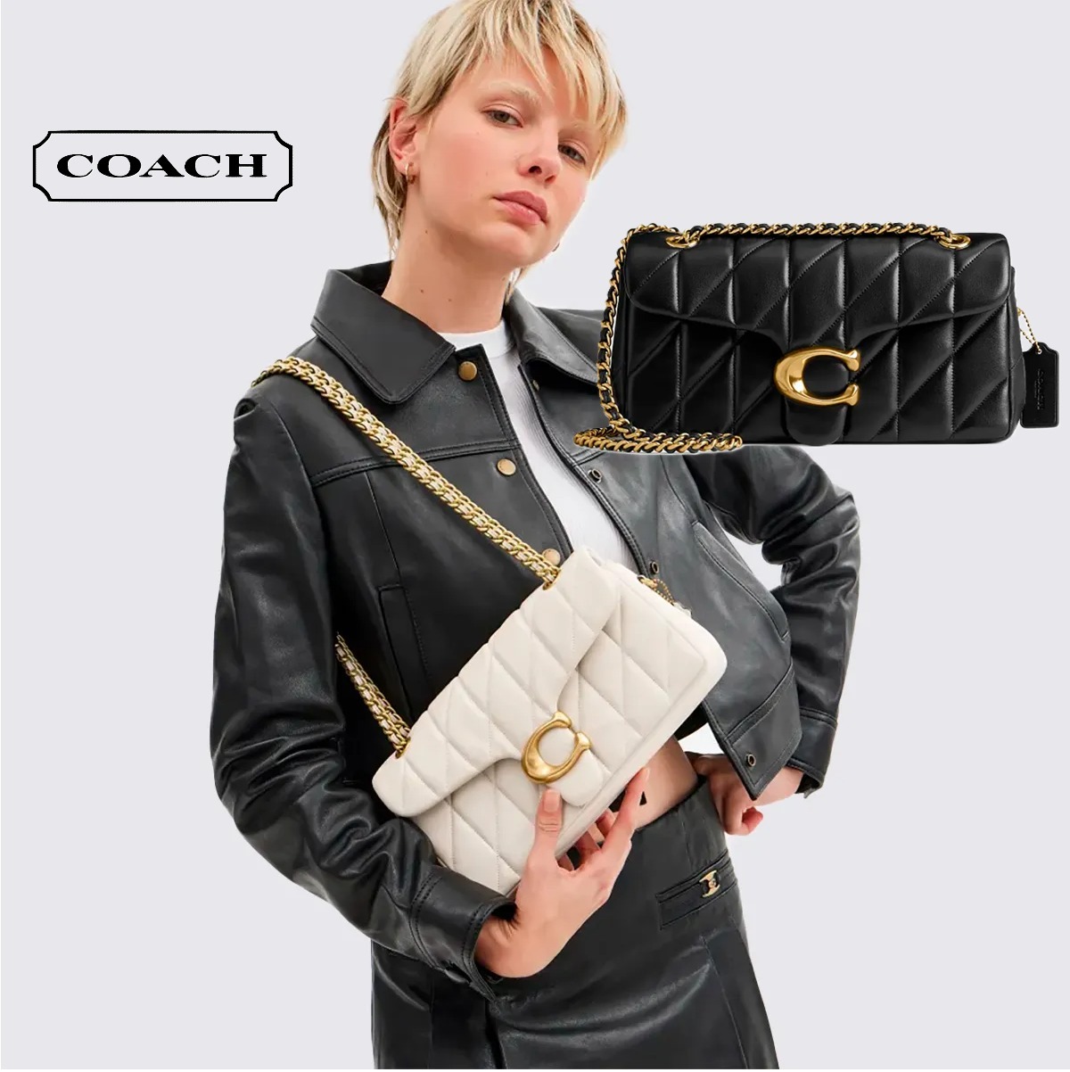 【COACH】送料無料/追跡有 Tabby Shoulder 26 タビー ショルダー