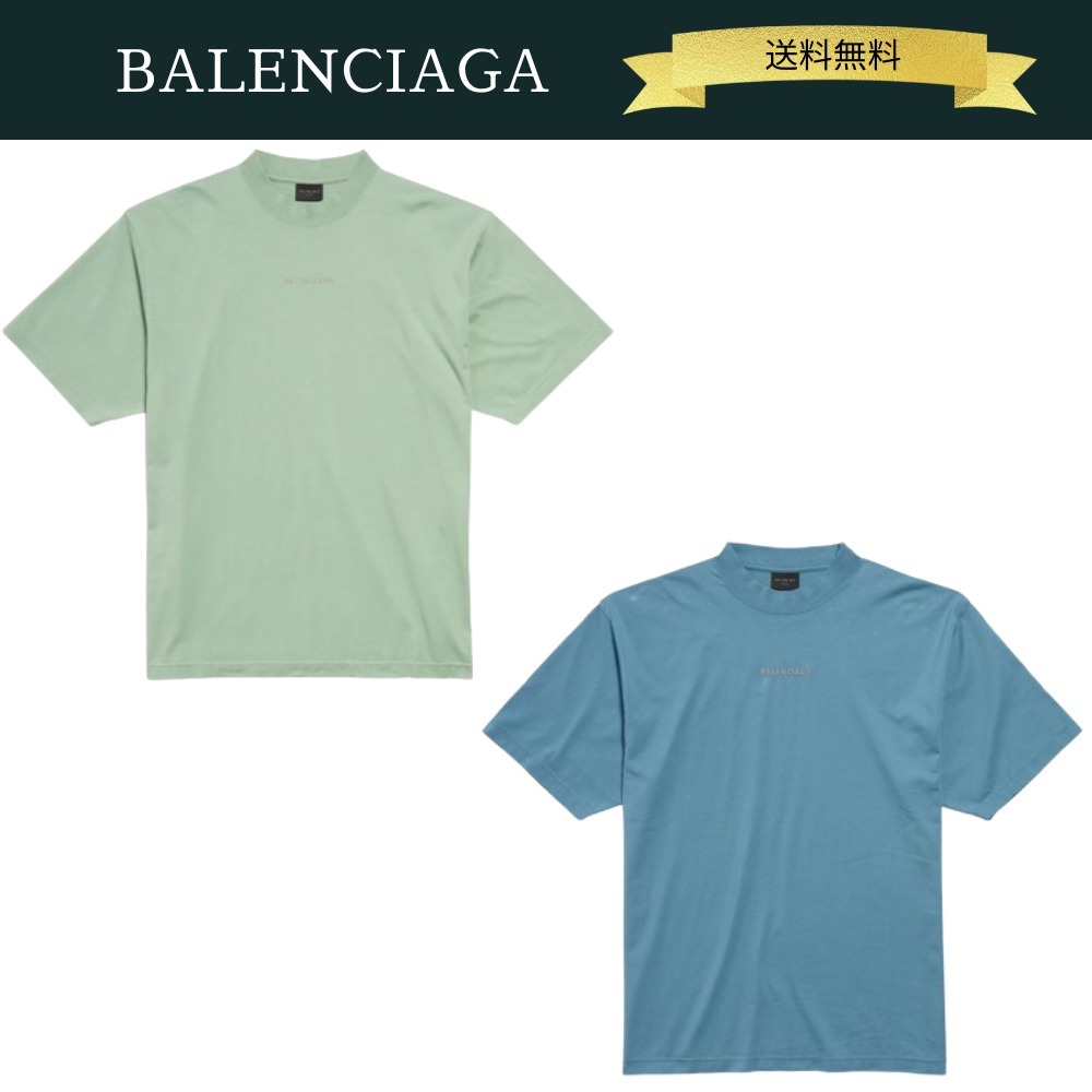 BALENCIAGA バック リフレクティブ Tシャツ ミディアム フィット