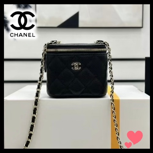 上品で可愛い♡【CHANEL】スモール ヴァニティーバッグ