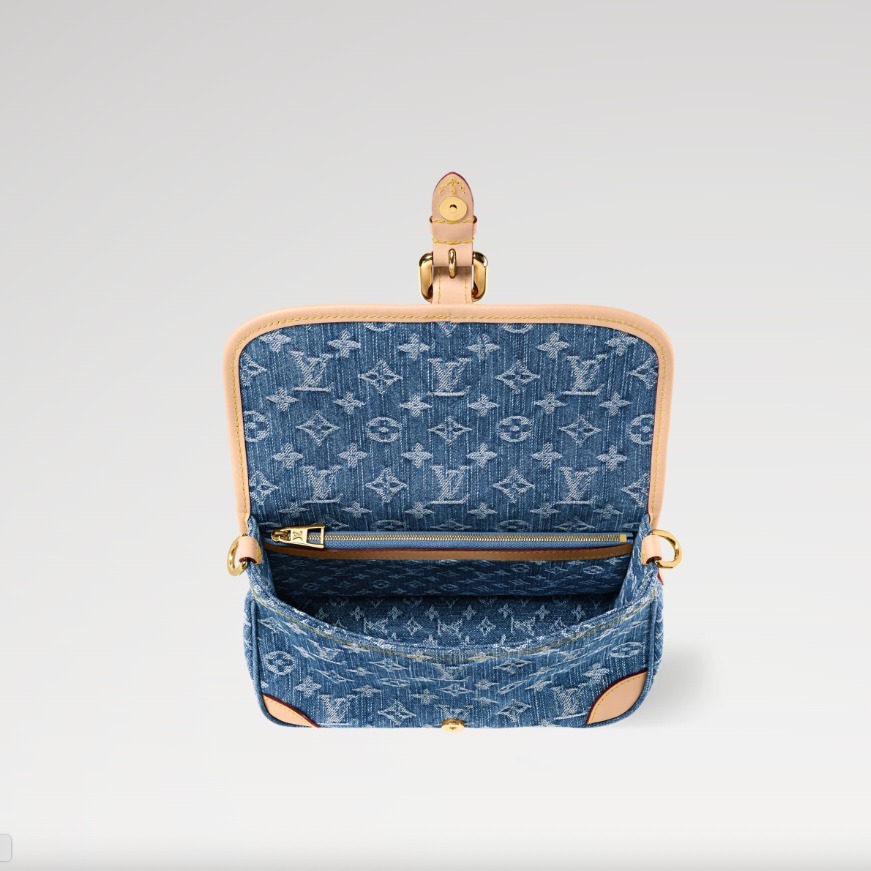 使う度気分上がる♪【Louis Vuitton】《Diane PM》デニム バック