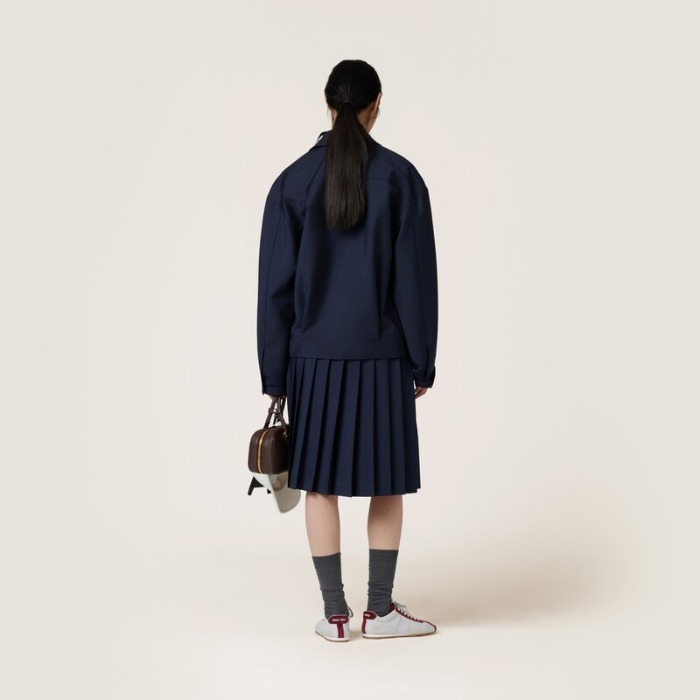 【MIU MIU】 キッドモヘアスカート