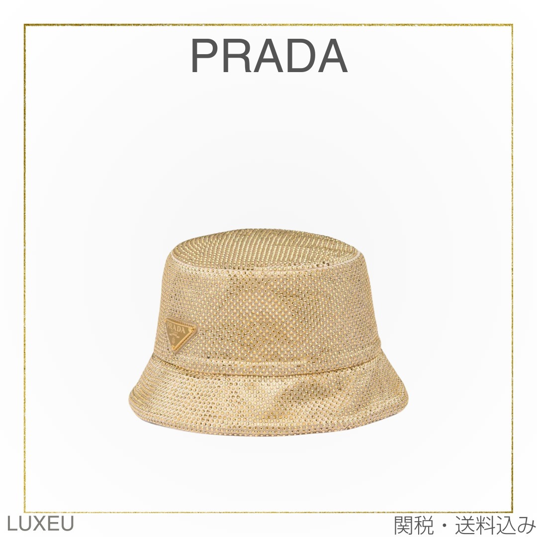 関送込◆PRADA◆バケットハット
