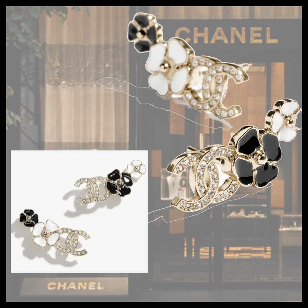 超キュート♡CHANEL 25P お花ピアス