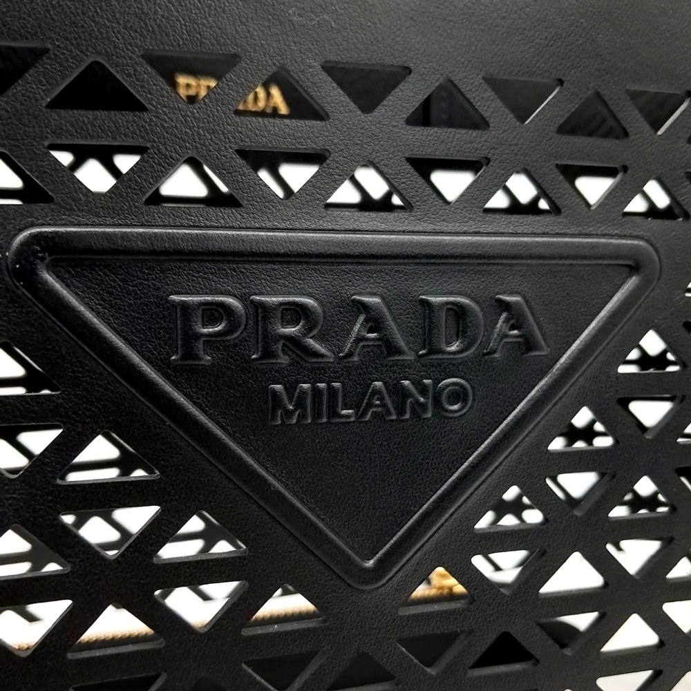 《PRADA》ラージ レザー トートバッグ 中古 未使用