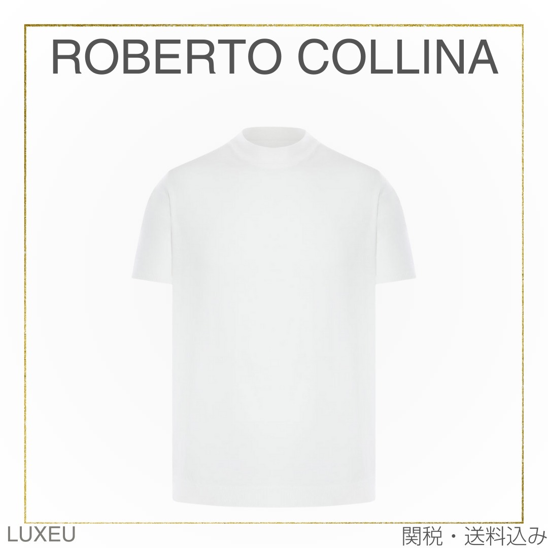 関送込◆Roberto Collina◆ニットTシャツ