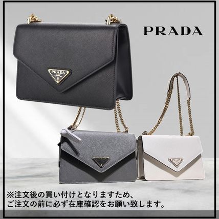 PRADA 斜め掛け ショルダーバッグ 1BD200 【ランク：A】 プラダ(PRADA)プラダ チェーンショルダー ショルダーバッグ