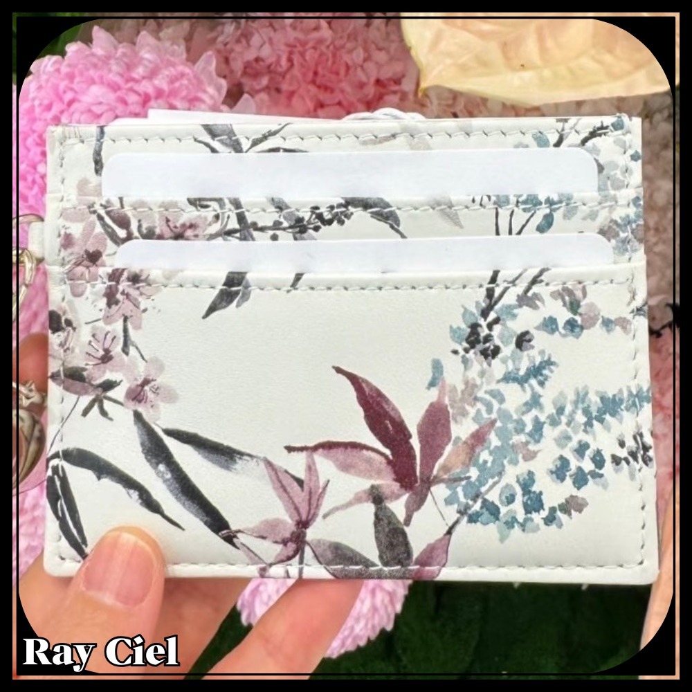【アジアの花々☆D.I.O.R.チャーム付き♪】DIOR カードホルダー