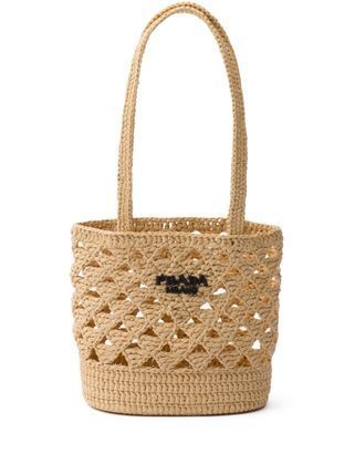 ハンドバッグ [PRADA] Straw Handbag
