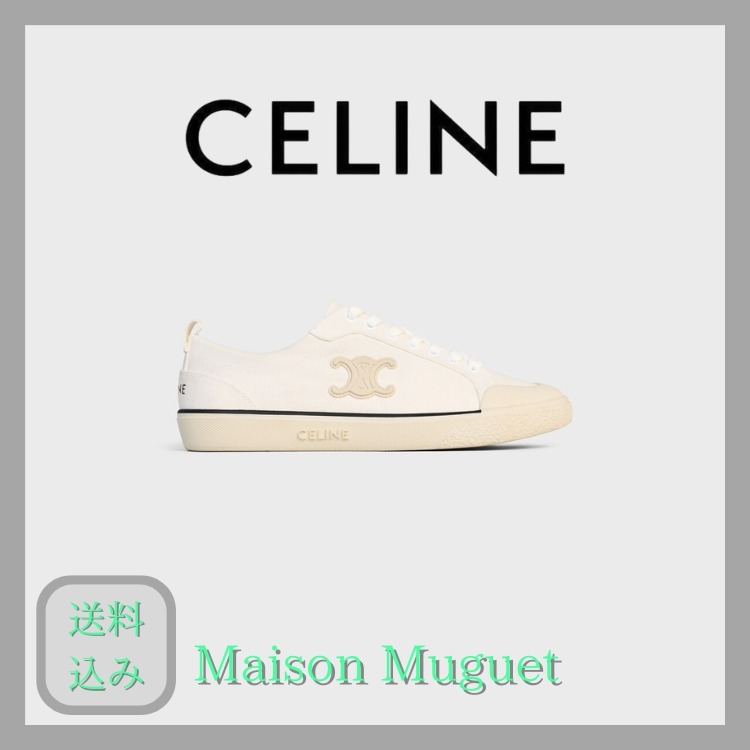 【直営】CELINE アラン スニーカー トリオンフ キャンバス