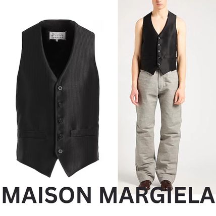 ブラック（黒）系 M Maison Margiela(メゾン マルジェラ) ベスト