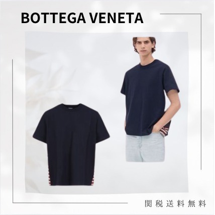 ［25ss新作］Bottega Venata コットン Tシャツ 816352V4ZL14624