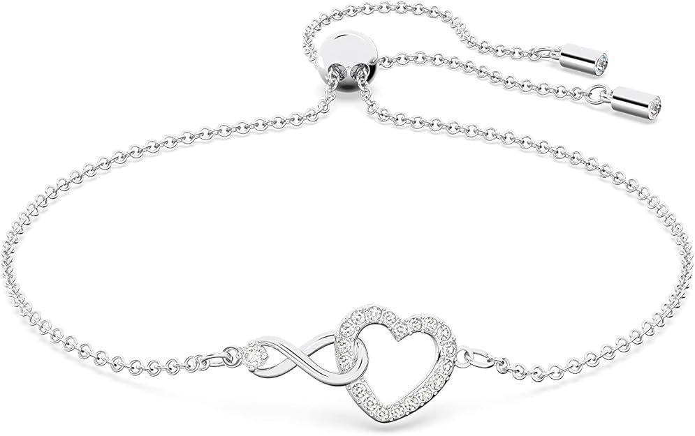 SWAROVSKI インフィニティ ハート ブレスレット 関税送料込