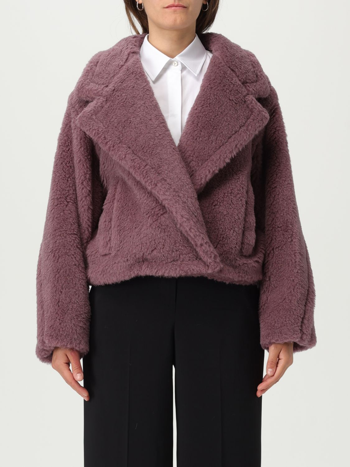 コート MAX MARA Woman Coat Violet 2511081061600 019