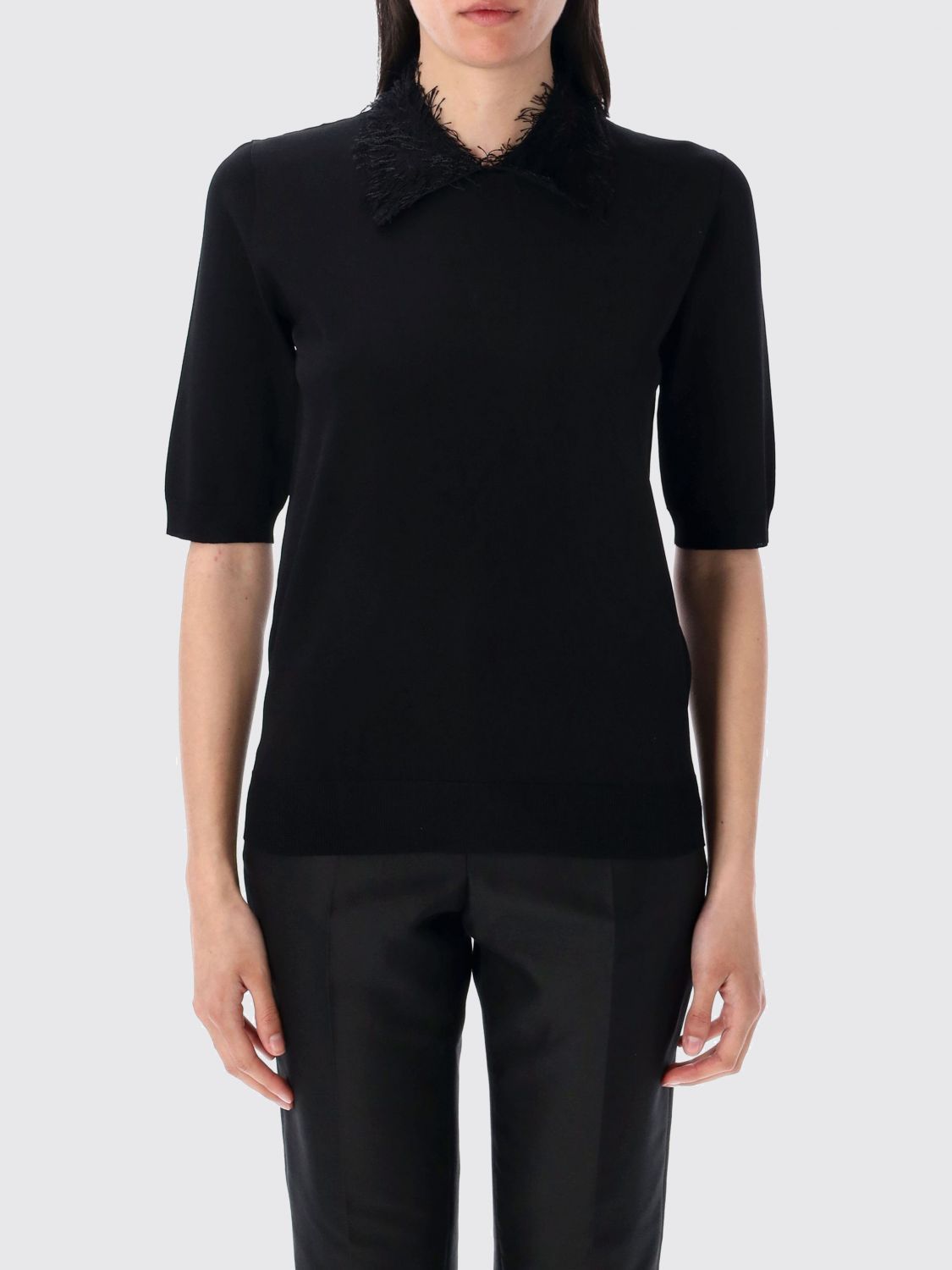 Tシャツ・カットソー FABIANA FILIPPI Woman Polo Shirt Black MAD265F011L165 825