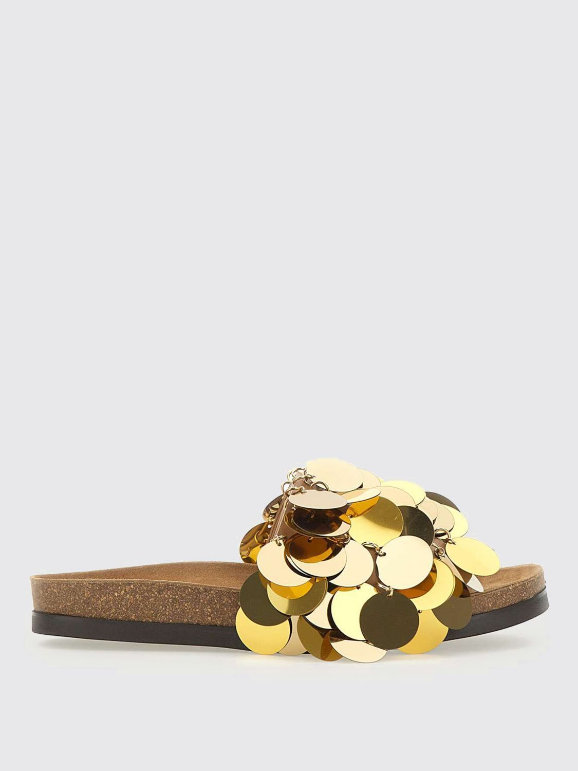 シューズ・サンダルその他 RABANNE Woman Flat sandals Brown 24SHH0094EMB015 M773