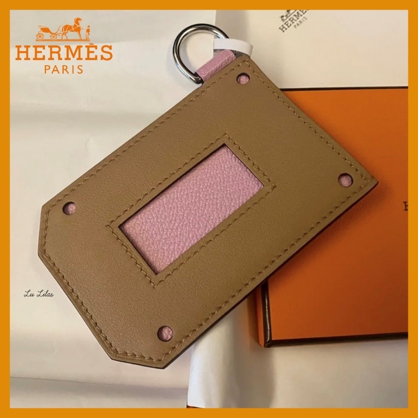 【かわいいバイカラー♡】HERMES カードケース