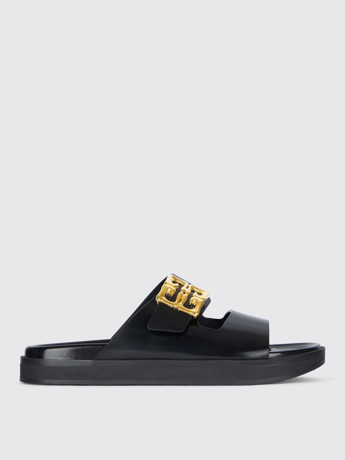 シューズ・サンダルその他 GIVENCHY Woman Flat sandals Black BE309UE2CF 001