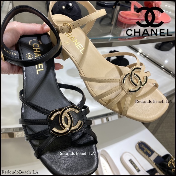 【気品溢れるブローチ風CC】★CHANEL★サンダル★25P限定